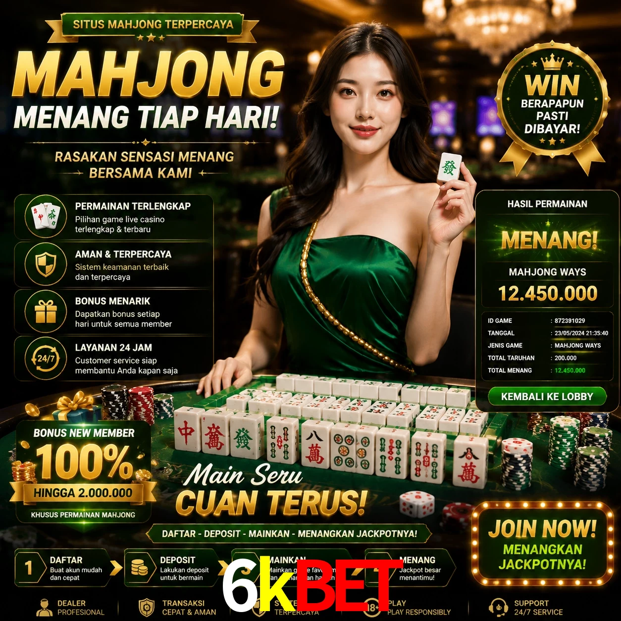 Cashback VIP 6kbet - reembolso semanal